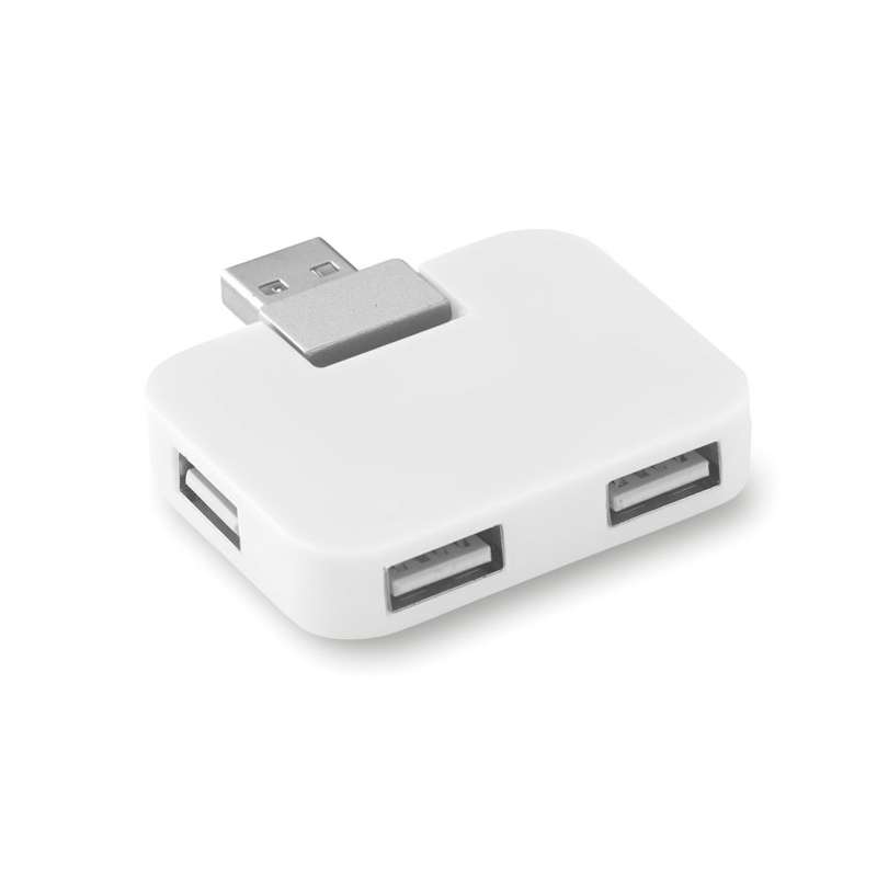 SQUARE - Hub 4 ports USB - Hub à prix de gros