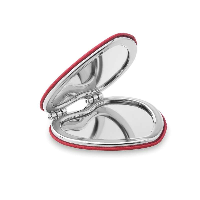 Miroir en coeur, en matière ABS - Accessoire de beauté à prix grossiste