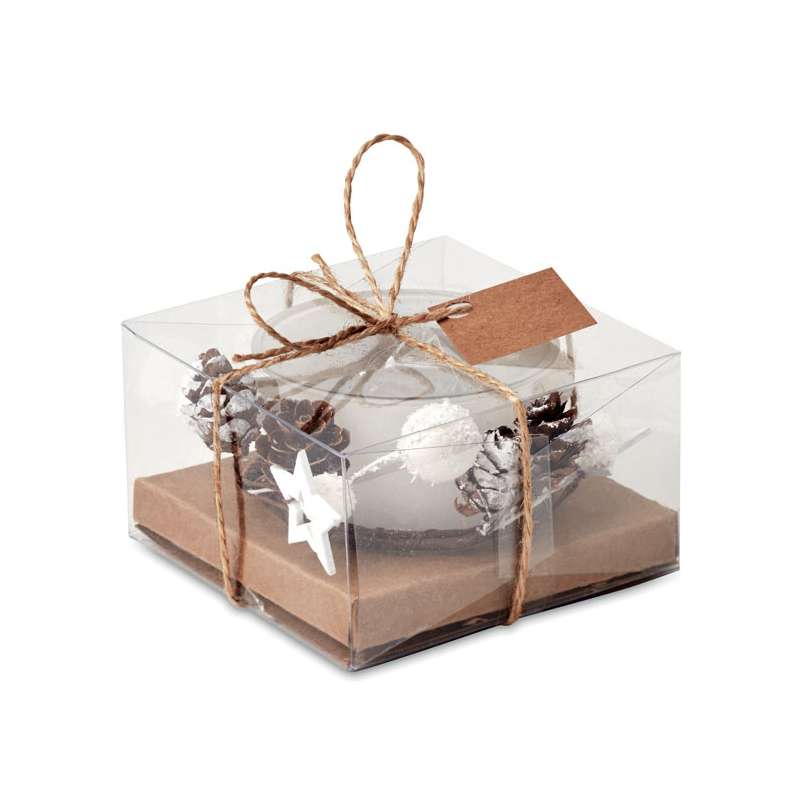 Bougeoir de Noël à prix grossiste - Accessoire de noël à prix de gros