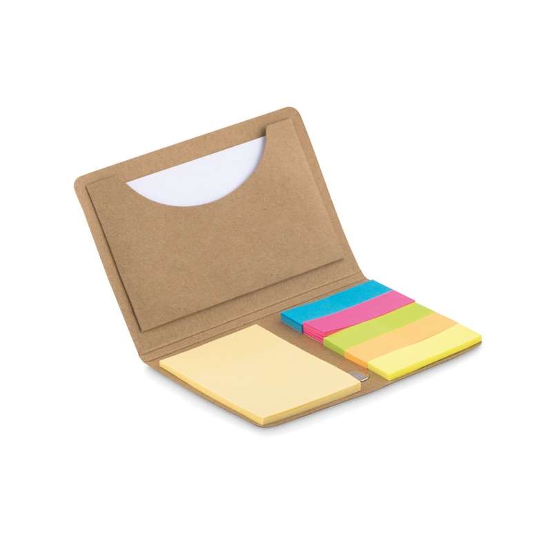FOLDNOTE - Set mémo et repositionnables. - Note adhésive à prix grossiste