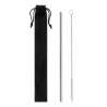 Reusable Stainless Steel Straw Set with Cleaner - Kitchen utensil at wholesale prices