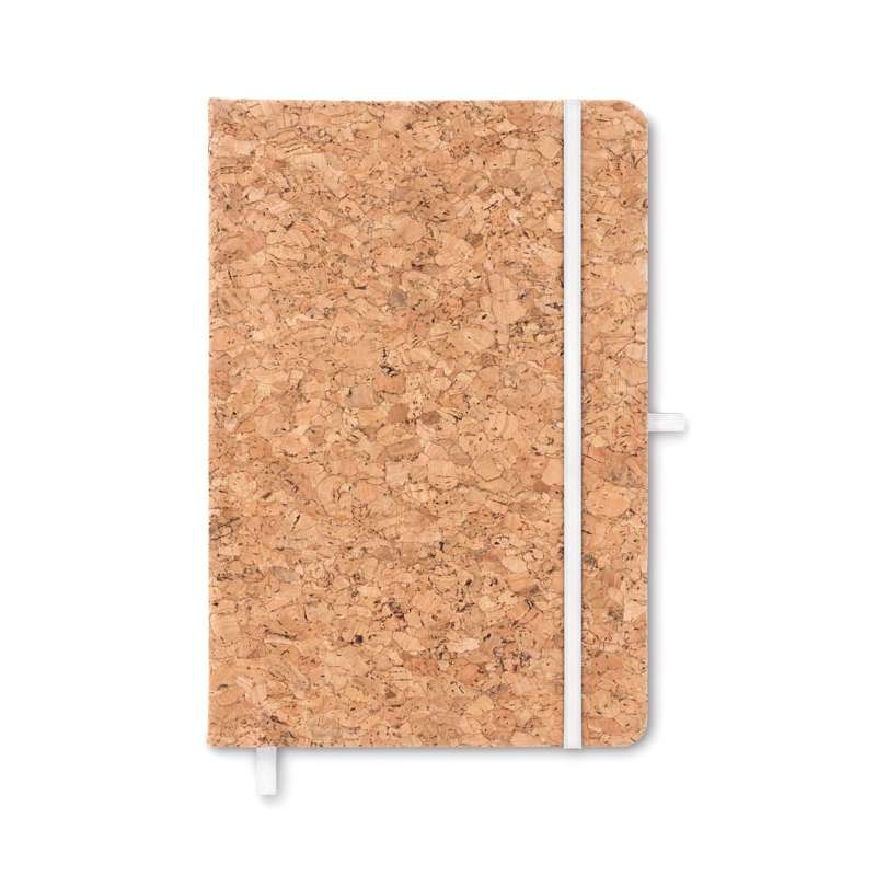 A5 Notizbuch aus Kork mit Gummiband - Notizbuch zu Großhandelspreisen