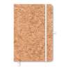A5 Notizbuch aus Kork mit Gummiband - Notizblock zu Großhandelspreisen