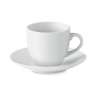 Espressokopp med fat 80 ml i porslin - Mugg till grossistpris Espressokopp med fat 80 ml i porslin - Mugg till grossistpris