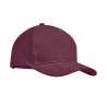 6-panel baseball cap i kraftig bØrstet bomuld 7 ¼ - Kasket til engrospris