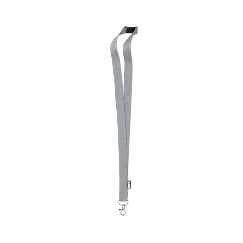 20 mm RPET Lanyard met metalen haak - Lanyard tegen groothandelsprijzen
