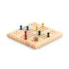 Wooden Ludo Game in Cotton Pouch - Wooden game at wholesale prices
