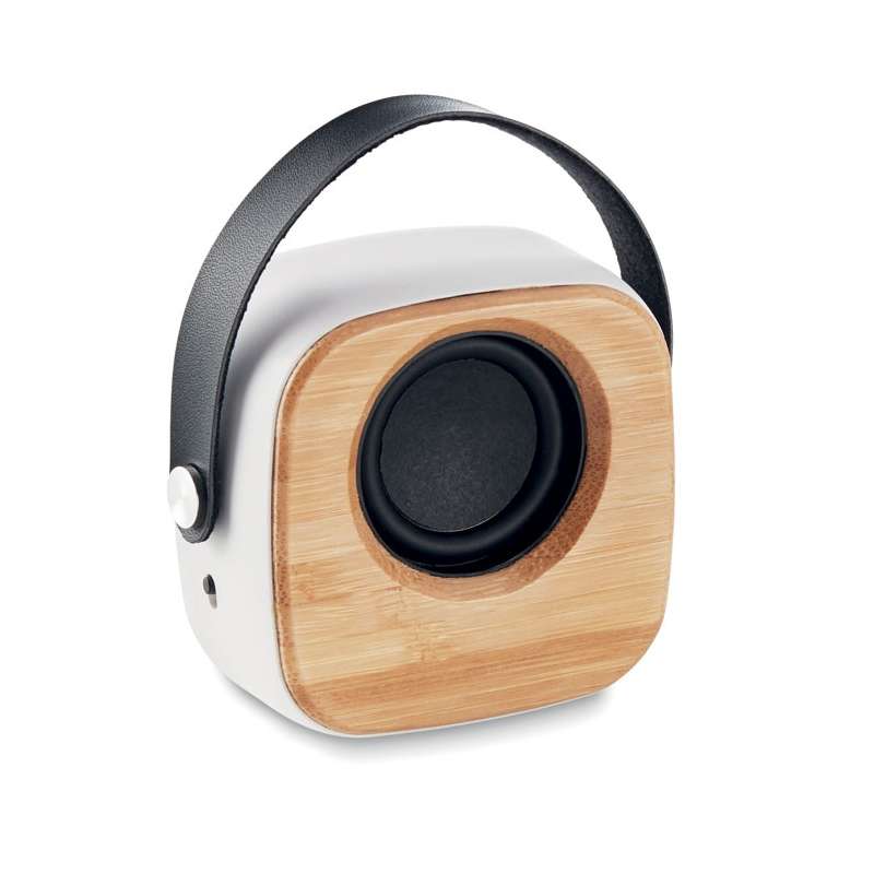 Draadloze Bluetooth luidspreker 3W in bamboe - Telefoonaccessoires tegen groothandelsprijzen