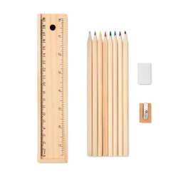 12-Piece Wooden Crayon Set...