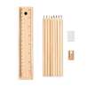 12-Piece Wooden Crayon Set with Tools - Pencil at wholesale prices 12-Piece Wooden Crayon Set with Tools - Pencil at wholesale prices