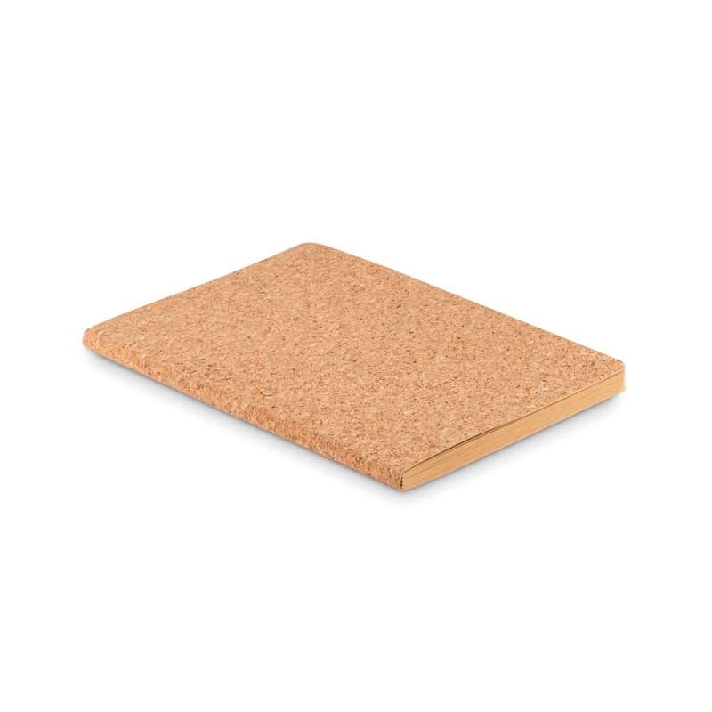 Carnet A5 couverture en liège - Bloc-notes à prix grossiste