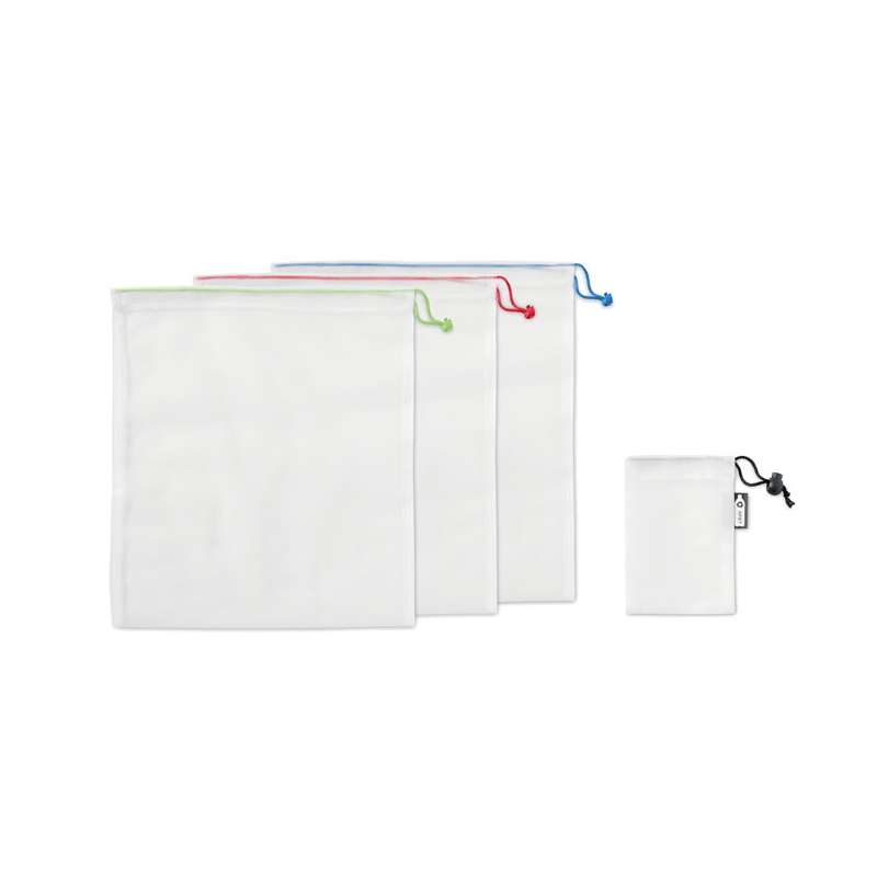 Conjunto de 3 bolsas de RPET  - Accesorio reciclable a precios de mayorista