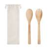 Set de cubiertos de ensalada en bambú - Producto de madera a precios de mayorista