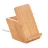 Portapenne in bambù con caricatore wireless 5 Watts - Porta matite a prezzi all'ingrosso