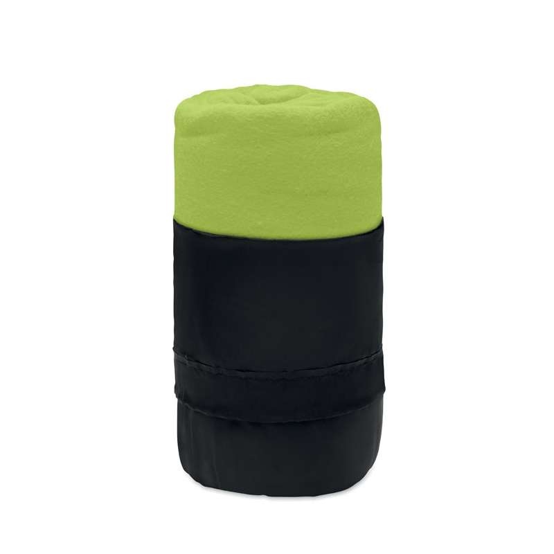 Coperta da viaggio in RPET 180g - Accessorio riciclabile a prezzi all'ingrosso