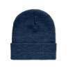 Unisex RPET Strikket Beanie med Revers - Genanvendeligt tilbehør til engrospris
