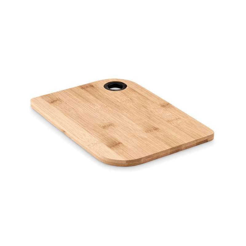 24.5x17.5 cm Bamboo Cutting Board with Hole - Cutting board at wholesale prices