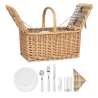 Wicker Picnic Basket Set for 4 People - Picnic basket at wholesale prices