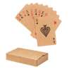 Cartes à jouer papier recyclé - Accessoire recyclable à prix grossiste Cartes à jouer papier recyclé - Accessoire recyclable à prix grossiste