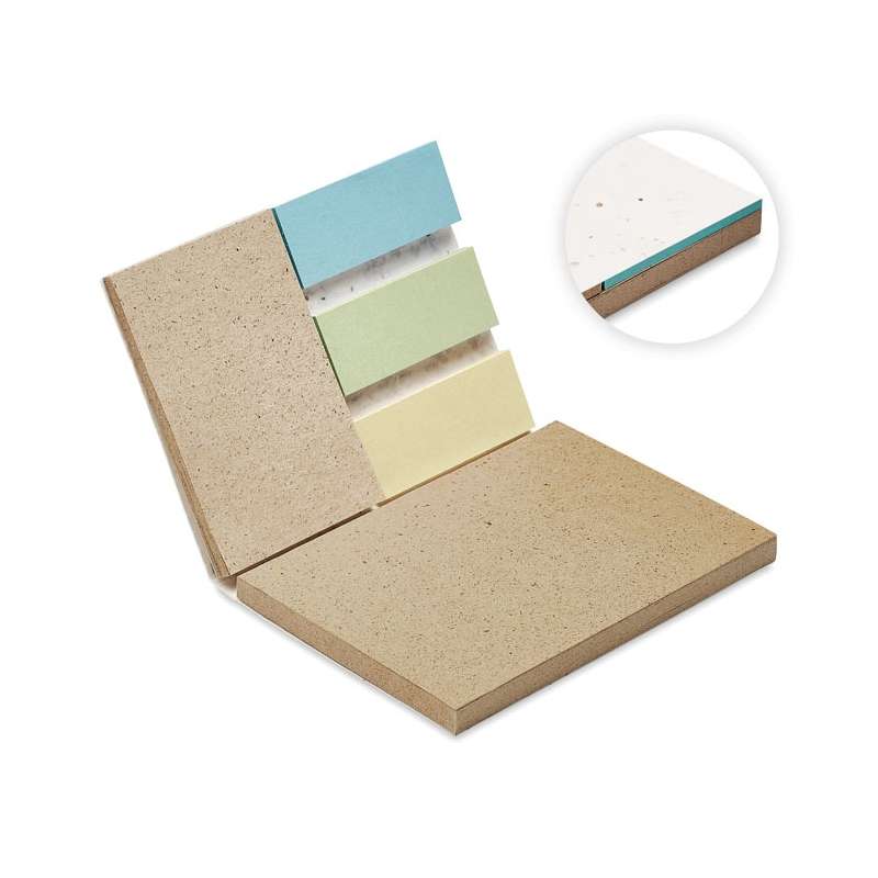 Bloc notes couverture à planter - Graine à planter à prix grossiste