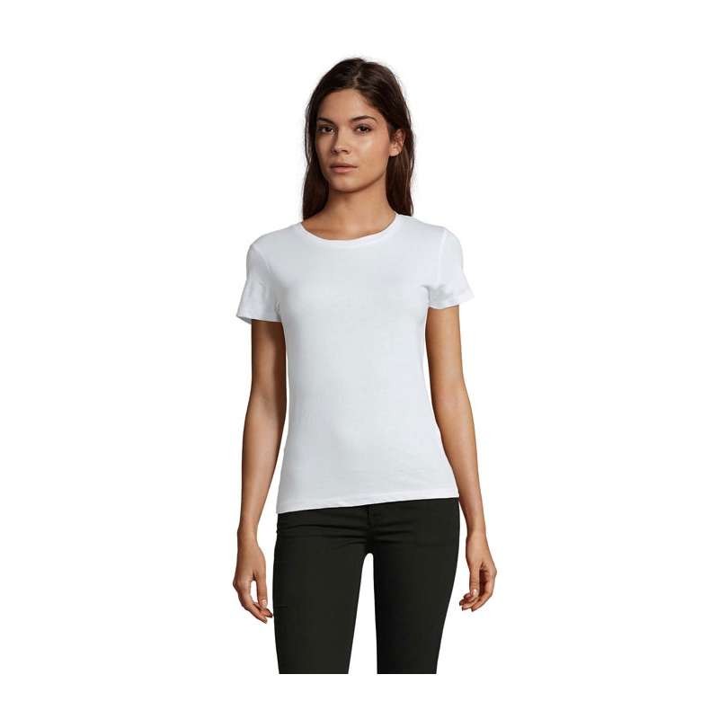 T-shirt feminino ajustado 150g, várias cores - Têxtil SOL'S a preço grossista