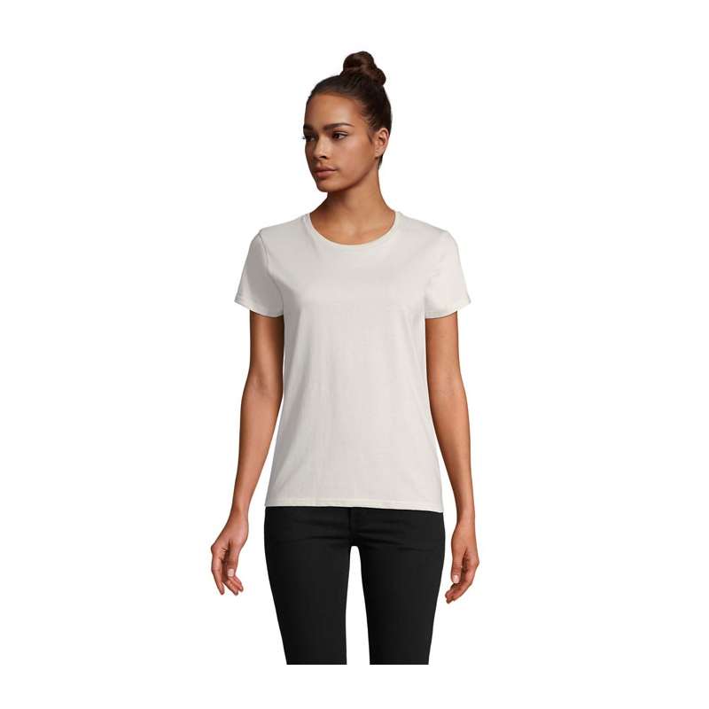 Økologisk T-shirt til kvinder, 175g, hvid til engrospris - Textile SOL'S til engrospris