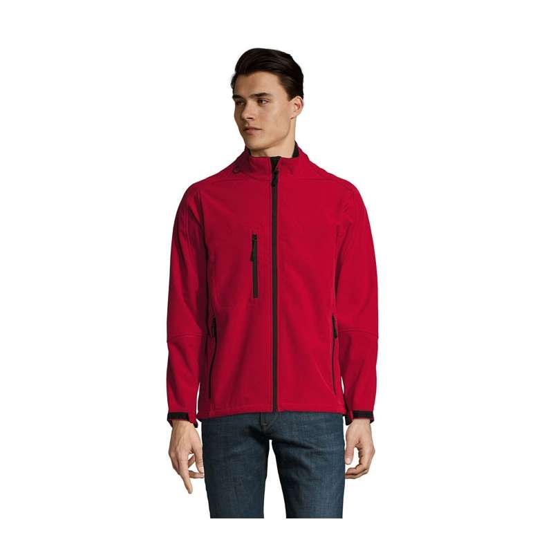 Heren Softshell Jas 340g/m² Met Capuchon - Textiel SOL'S tegen groothandelsprijzen