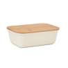 Boîte à lunch couvercle en bambou 1 l. - Lunch box à prix grossiste Boîte à lunch couvercle en bambou 1 l. - Lunch box à prix grossiste