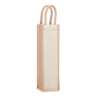 Jute Wine Bottle Bag 320g/m² - Natural bag at wholesale prices