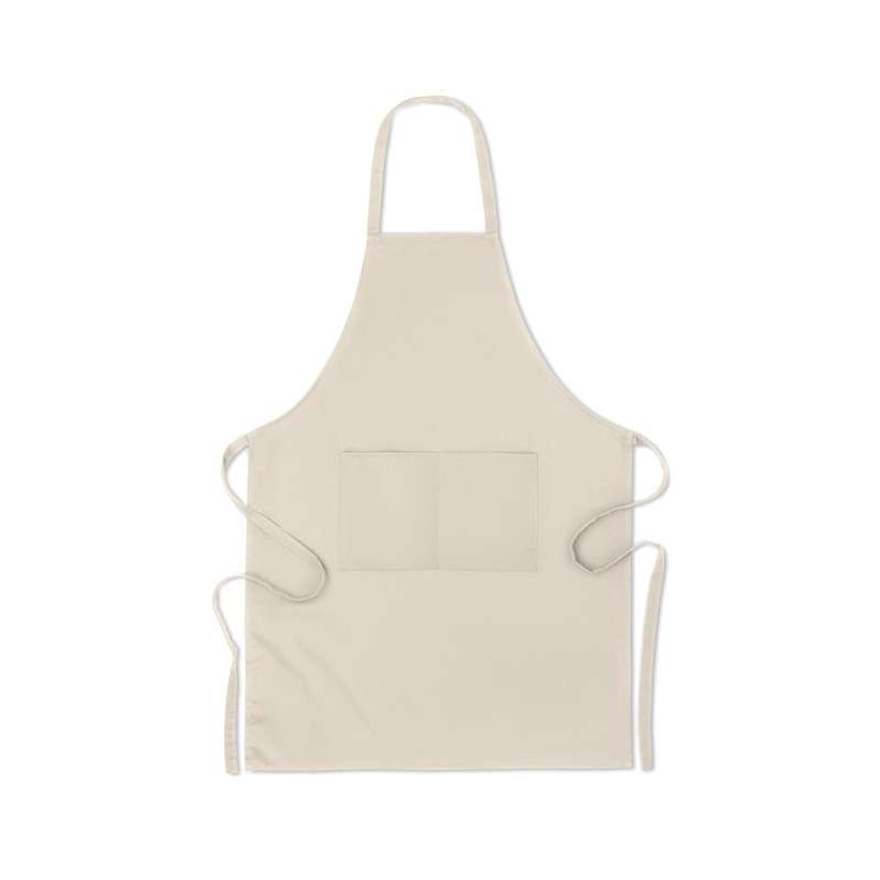 KØkkenforklæde i Økologisk bomuld 200 gr/m² - Retfærdig og økologisk tekstil til engrospris