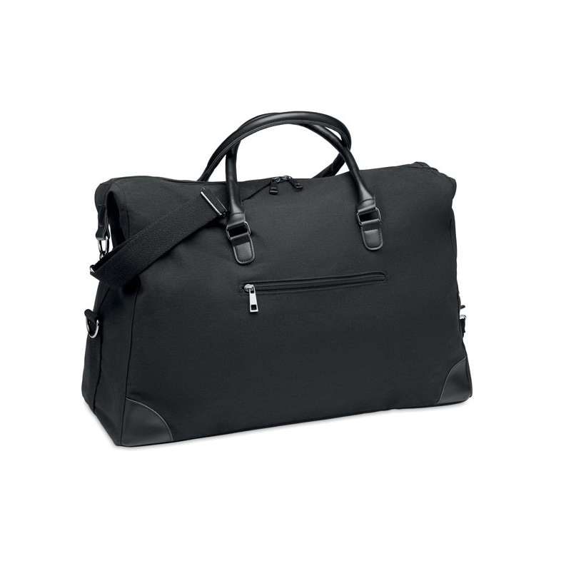 Weekend Canvas Bag 340g/m² with Recycled Details - Recyclable accessory at wholesale prices