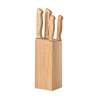 Set de 5 couteaux dans socle - Couteau de cuisine à prix grossiste Set de 5 couteaux dans socle - Couteau de cuisine à prix grossiste