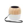 5 Watts Bamboo Wireless Speaker with LED Light - Wooden product at wholesale prices