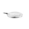 10 Watts Round Bamboo Wireless Charger - Wireless charger at wholesale prices