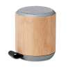 Altavoz inalámbrico 5.3" de bambú - Producto de madera a precios de mayorista