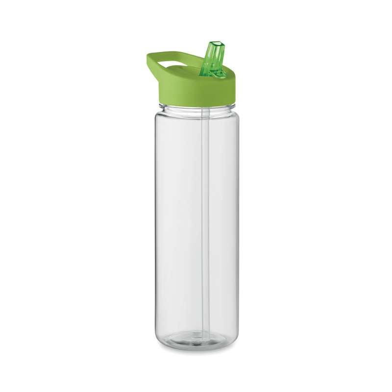 Garrafa desportiva RPET 650ml com palhinha - Acessório reciclável a preço grossista