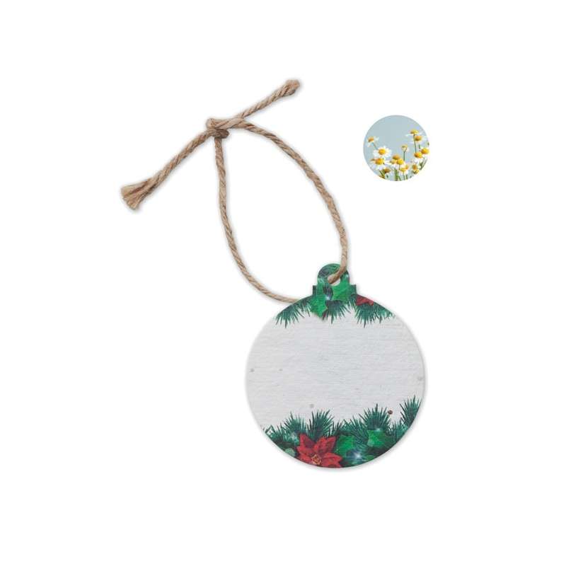 BAUSEED Décoration en papier semences - Accessoire de noël à prix grossiste