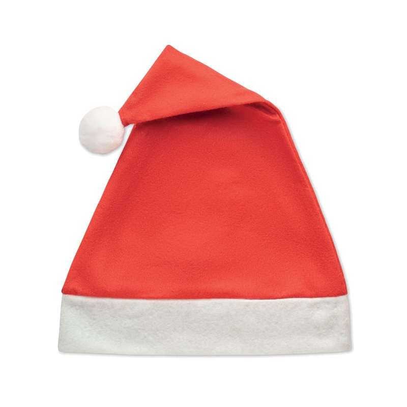 Gorro de Natal RPET 42x30cm - Acessório de Natal a preço grossista