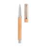 Bambus gelpen med blå blæk 14 cm - Gelpen til engrospris