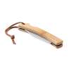 Foldable Bamboo Handle Knife with Cord - Pocket knife at wholesale prices Foldable Bamboo Handle Knife with Cord - Pocket knife at wholesale prices