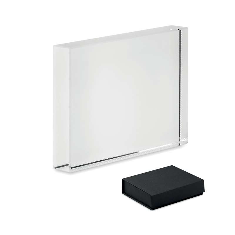 Cornice Trofeo in Cristallo 20x30 cm - Trofeo e medaglia a prezzi all'ingrosso