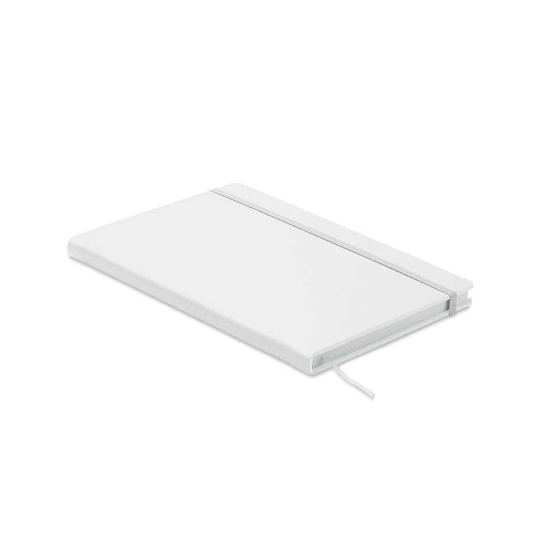 Quaderno A5 rigido in PU riciclato - Accessorio riciclabile a prezzi all'ingrosso