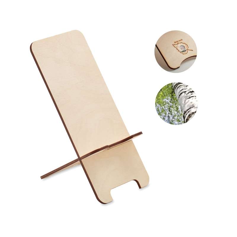 Bouleau Telefoonstandaard - 2-delige Montage - Telefoonondersteuning tegen groothandelsprijzen