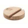Birch Wood Round Phone Stand with Seeds - Phone support at wholesale prices Birch Wood Round Phone Stand with Seeds - Phone support at wholesale prices
