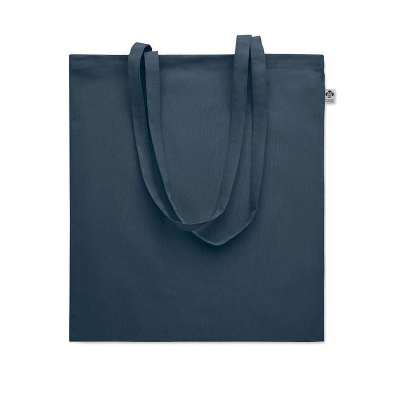Ekologisk bomullshoppingväska 180 g med långa handtag - Shoppingväska till grossistpris