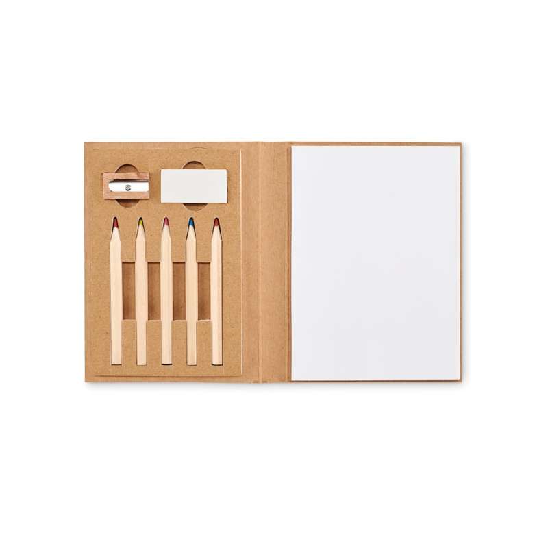 Conjunto de Desenho com 60 Folhas - Material de desenho e coloração a preço grossista