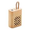 3 Watts Bamboo Wireless Speaker with LED Indicator - Speaker at wholesale prices