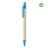 Kugelschreiber aus 70% recyceltem Karton, blau - Recycelbares Zubehör zu Großhandelspreisen