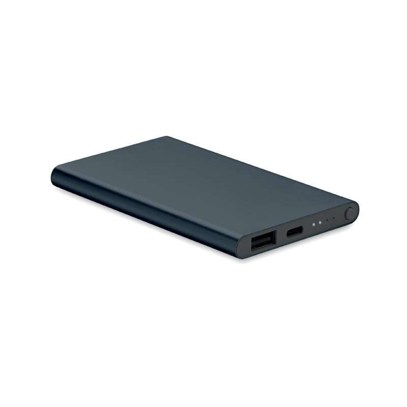 4000 mAh Aluminium Powerbank med Type-C til engrospris - Powerbank / ekstern batteri til engrospris