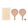 Set van 2 MDF strandtennisrackets met bal - Strandtennis tegen groothandelsprijzen Set van 2 MDF strandtennisrackets met bal - Strandtennis tegen groothandelsprijzen